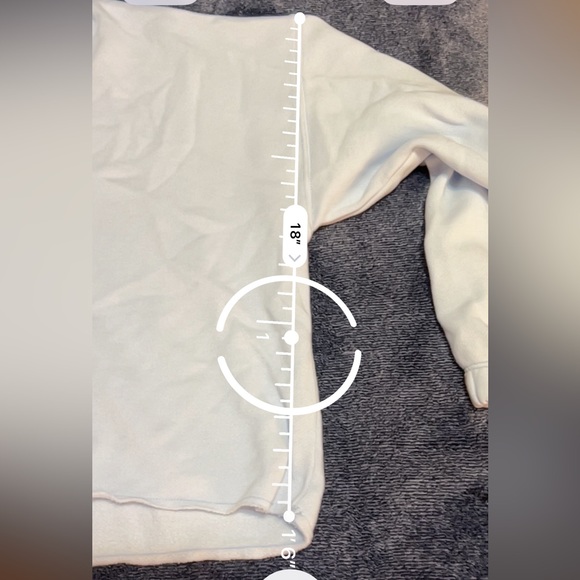 Aerie Fleece-Of-Mind Cropped Polo Sweatshirt - Picture 7 of 9